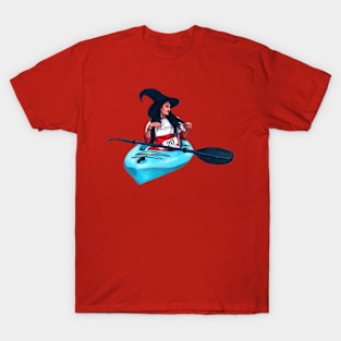 Paddleboarding Witch T-Shirt